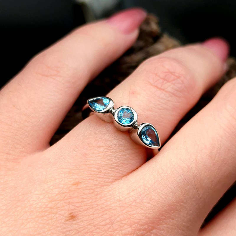 Rigel - Swiss Blue Topaz