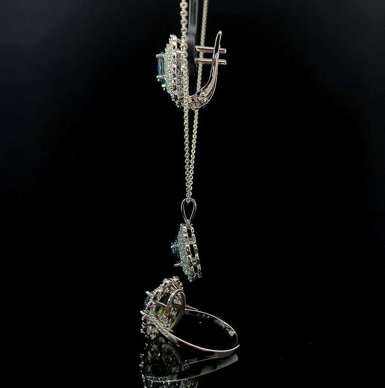 Stella - Star Sapphire and White Sapphire