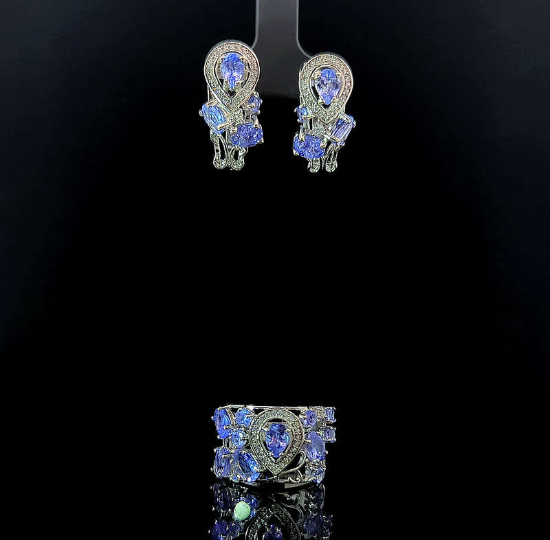 Ursa - Tanzanite and CZ