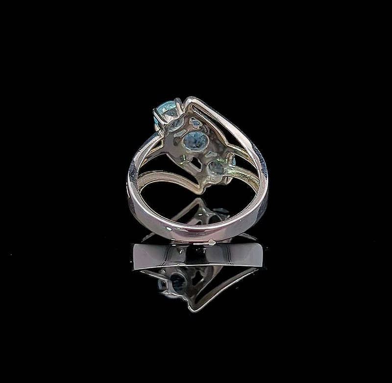 Diane - Swiss Blue Topaz