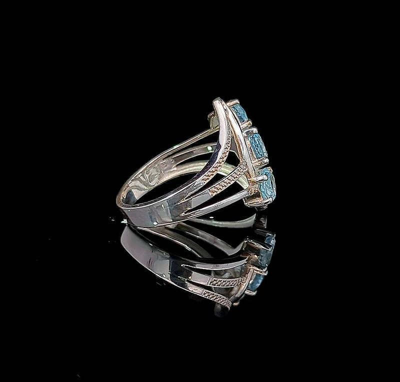 Diane - Swiss Blue Topaz