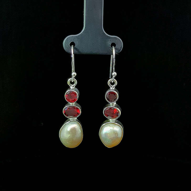 Sunstra - Garnets and Fresh Water Pearls