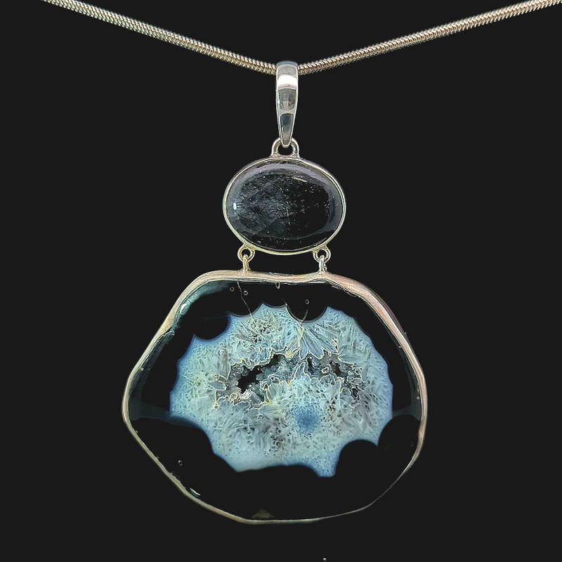 Aadhya - Agate and Rutilated Quartz