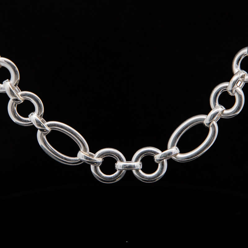 Oval Link Chain - 55cm