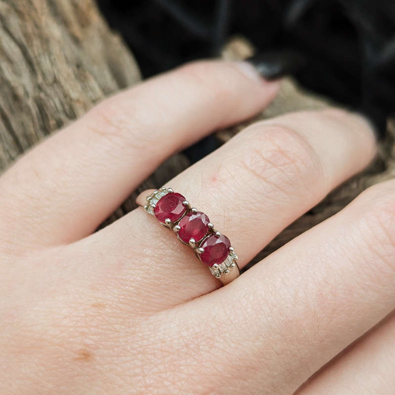 Thalia - Rubies and CZ