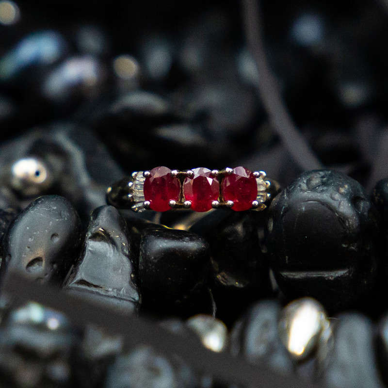 Thalia - Rubies and CZ