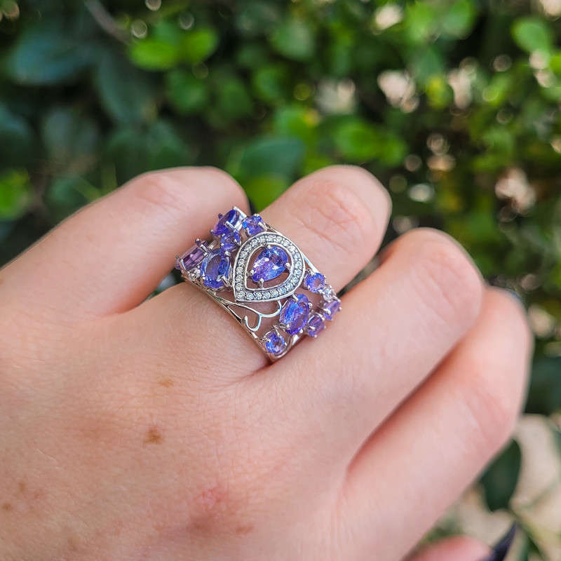 Ursa - Tanzanite and CZ