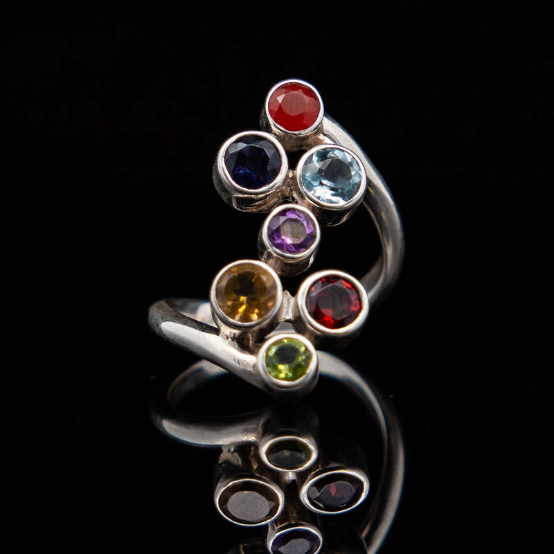 Ajna Bypass Chakra - Multi Colour Gemstones
