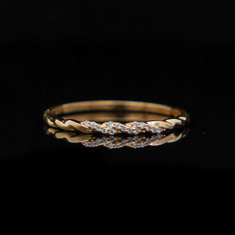 Aubrey Yellow - 9ct Yellow Gold with 0.525ct Natural Diamonds