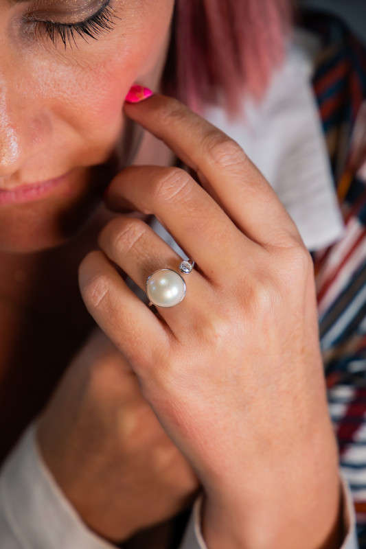 Anisa - Mabe Pearl & Cubic Zirconia