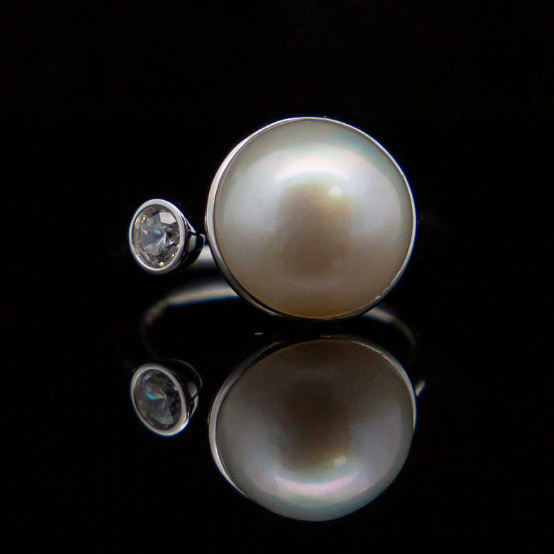 Anisa - Mabe Pearl & Cubic Zirconia
