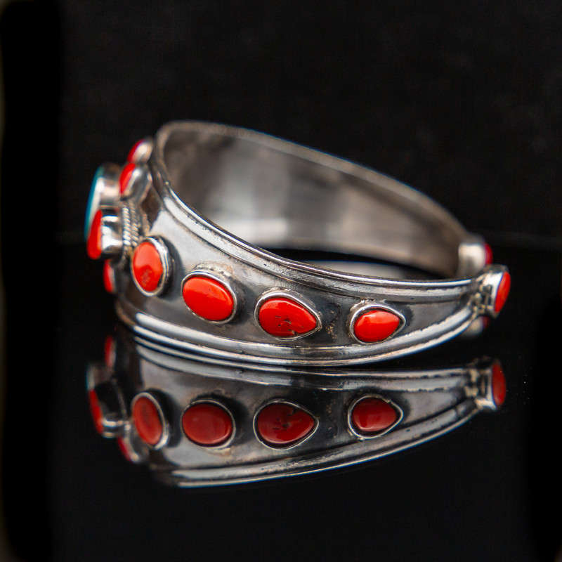 Ryna - Red Coral & Turquoise
