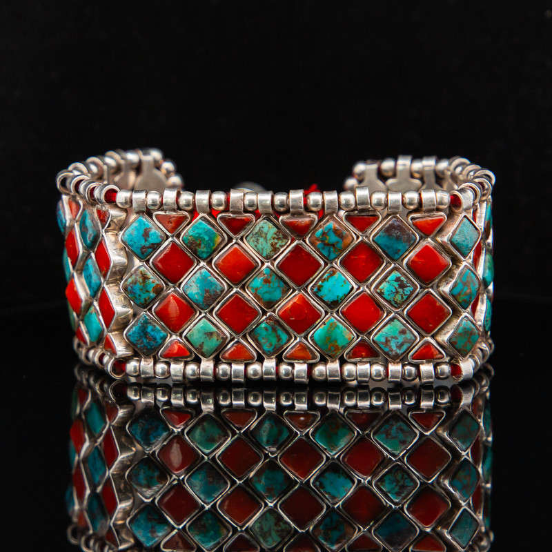 Amrita - Red Coral & Turquoise