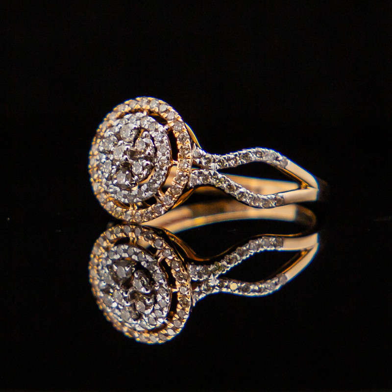 Sadhil - 14k Yellow Gold with 0.61ct diamonds
