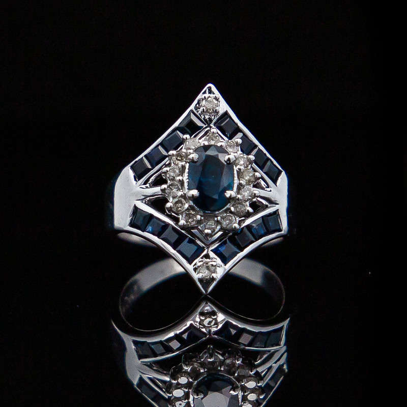 Ambar - Blue Sapphires & Diamonds