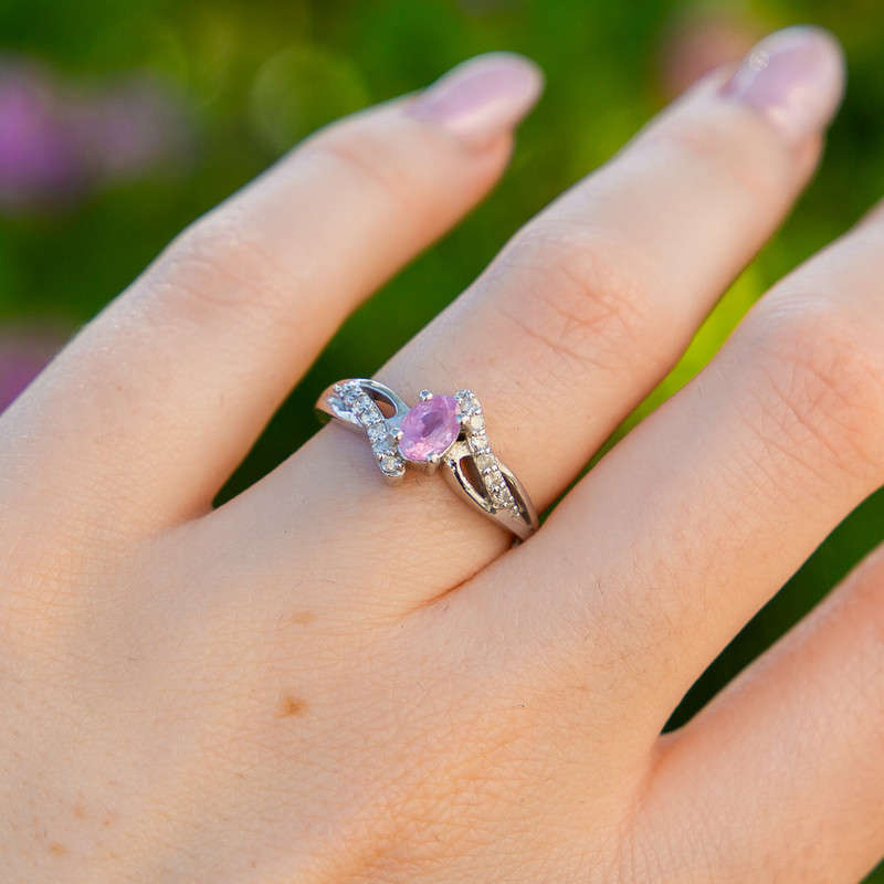 Priyanka - Pink Sapphire & Diamonds