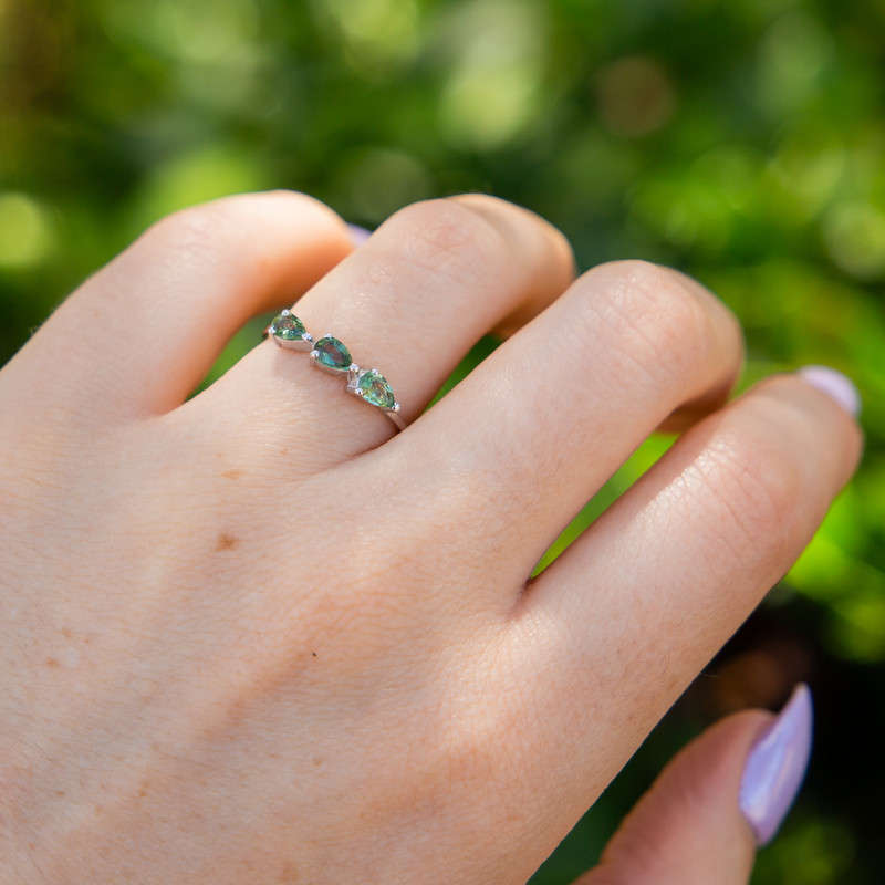 Tanvi - Green Sapphires