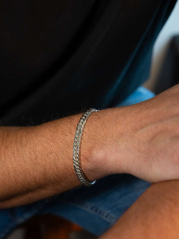 Oval Curb Bracelet - 20.5cm x 6mm