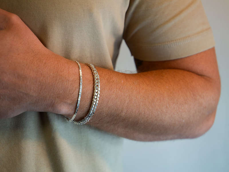 Oval Curb Bracelet - 20.5cm x 6mm