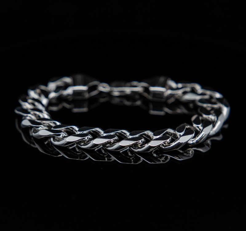 Oval Curb Bracelet - 21cm x 12mm
