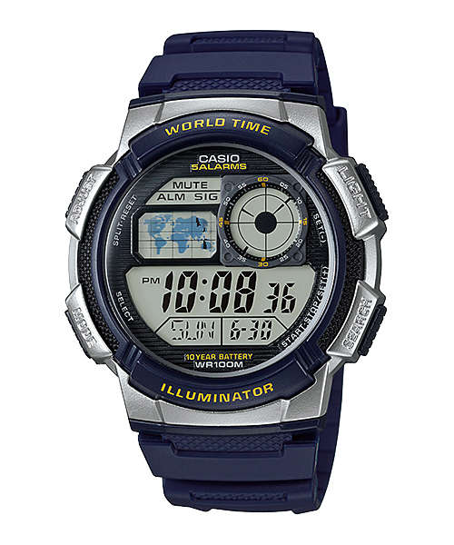 Casio 10 Year Battery AE-1000W-2AVDF
