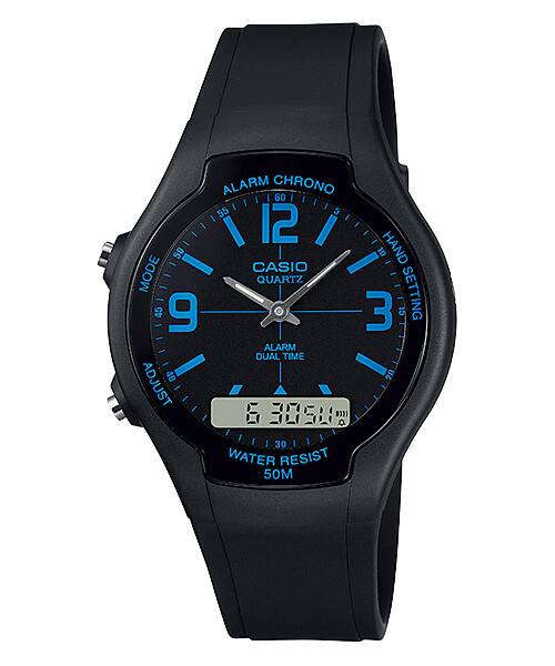 Casio Analog-Digital  AW-90H-2BVDF