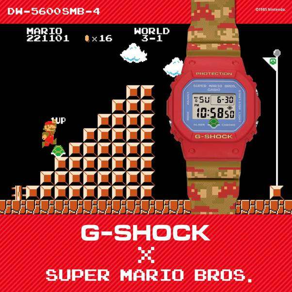 Casio G-Shock || Super Mario Edition || DW-5600SMB-4DR