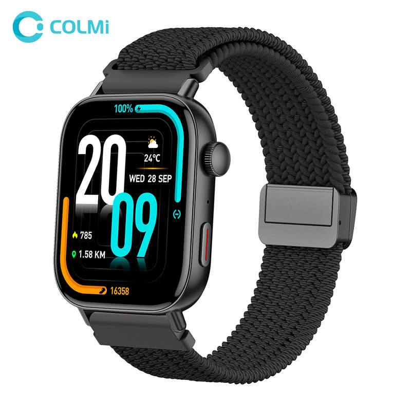 C8 MAX Smartwatch 1.93 Nylon Mesh straps | C8Max-NMB