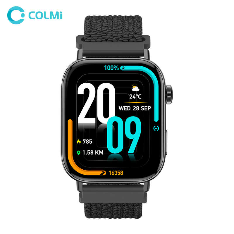 C8 MAX Smartwatch 1.93 Nylon Mesh straps | C8Max-NMB