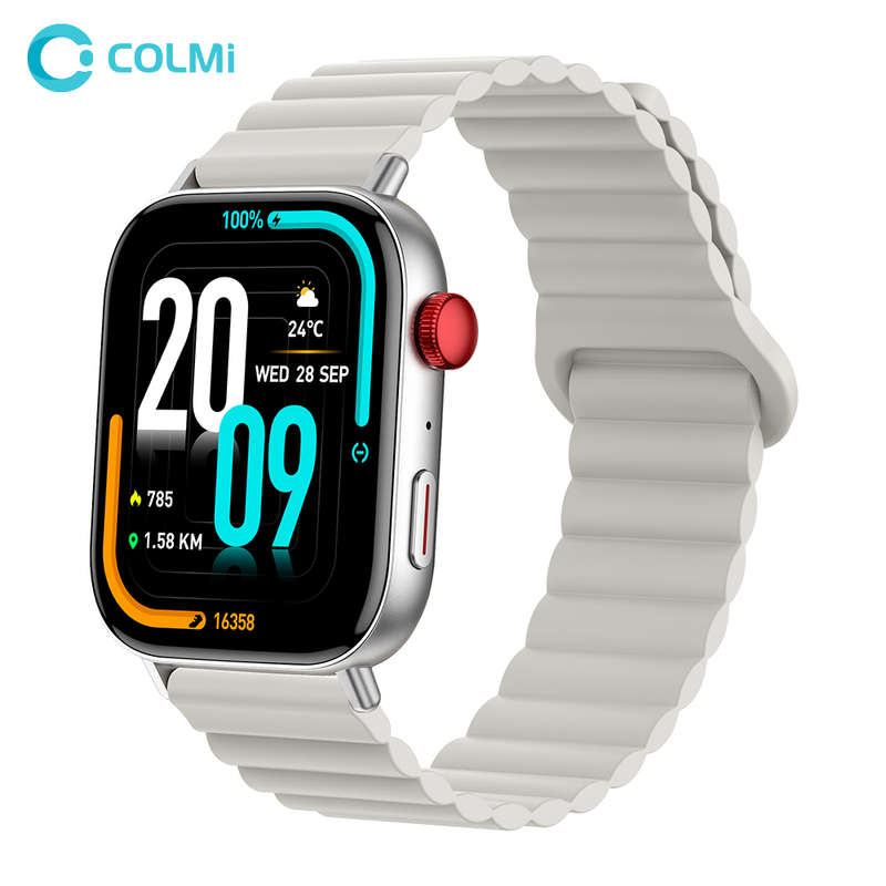 C8 MAX Smartwatch with 1.93-inch Display & Magnetic Silicone Strap | C8Max-MSS