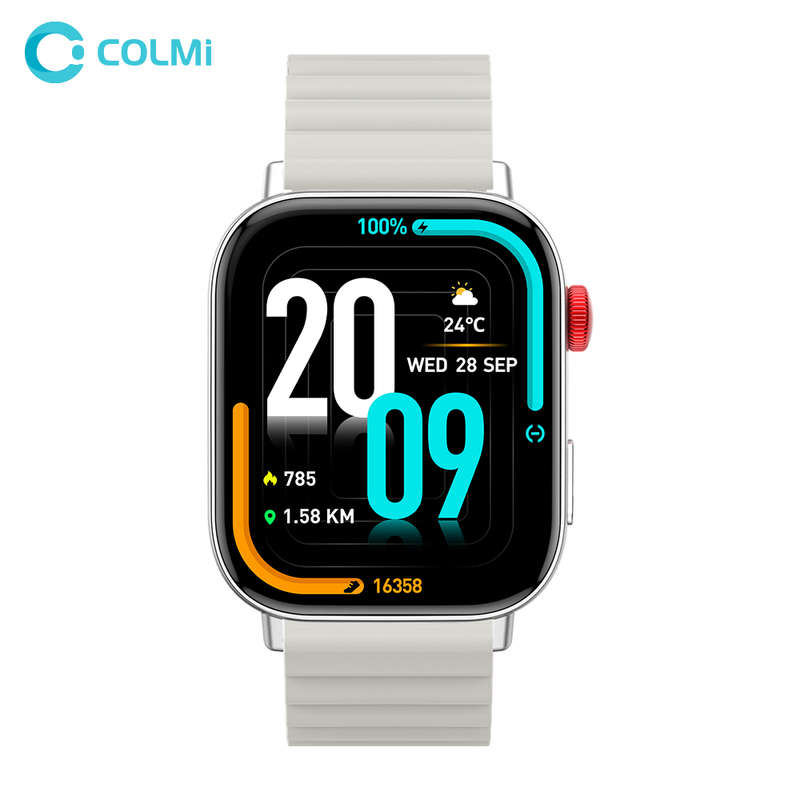 C8 MAX Smartwatch with 1.93-inch Display & Magnetic Silicone Strap | C8Max-MSS