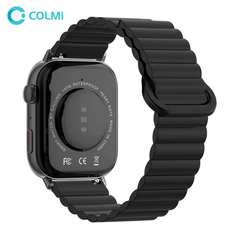 C8 MAX Smartwatch with 1.93-inch Display & Magnetic Silicone Strap | C8Max-MSB