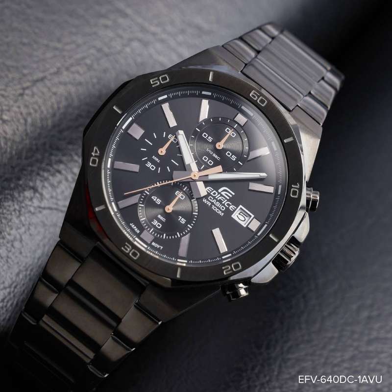 EDIFICE MENS 100M EFV-640DC-1AV