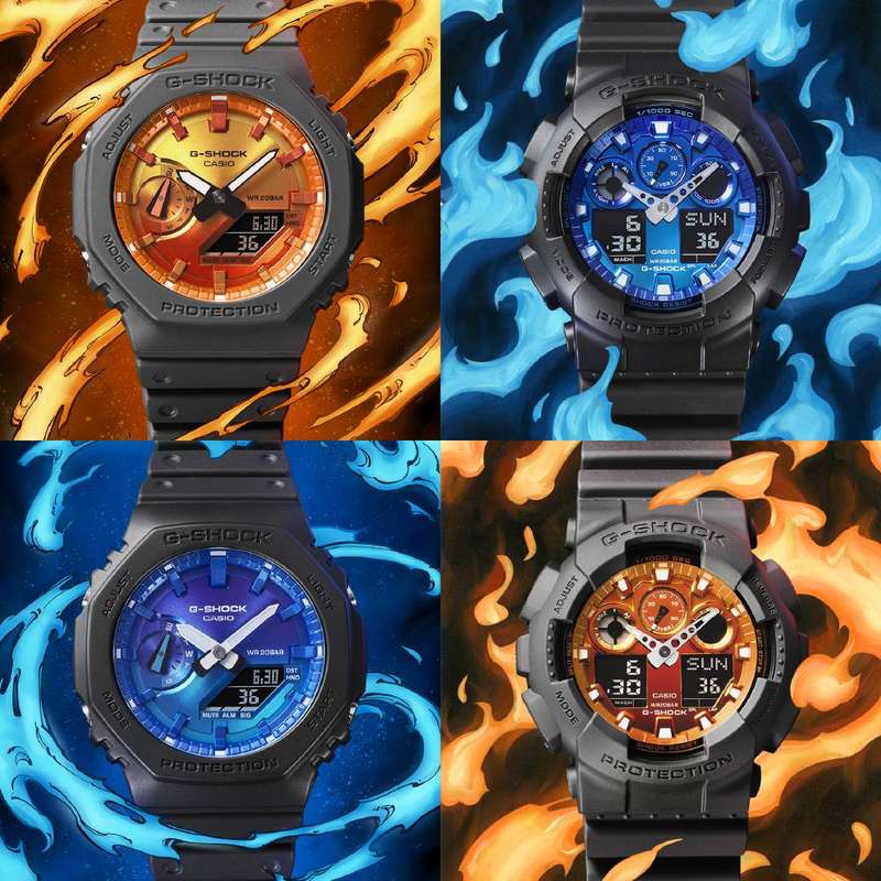 Casio G-SHOCK GA-100FL-8ADR