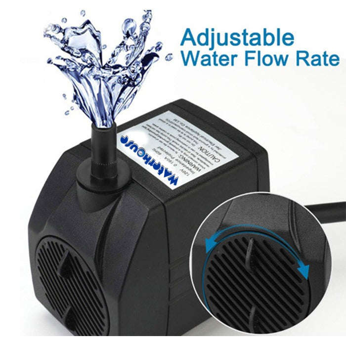 10W Aquarium Submersible Pump