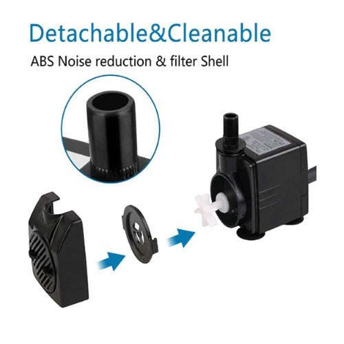 10W Aquarium Submersible Pump