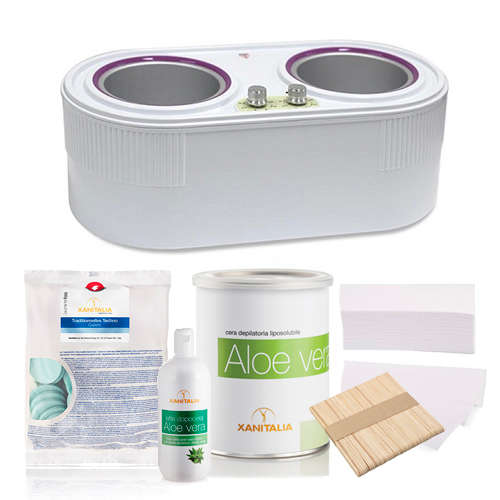 Aloe Vera Double Wax Heater Kit