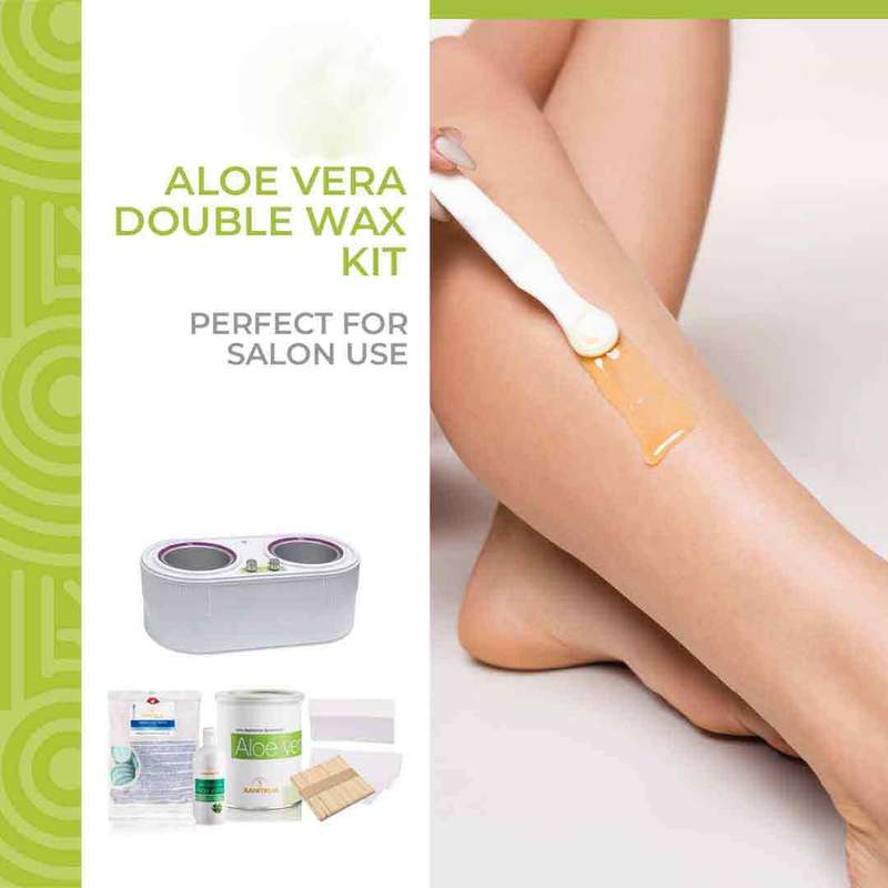 Aloe Vera Double Wax Heater Kit