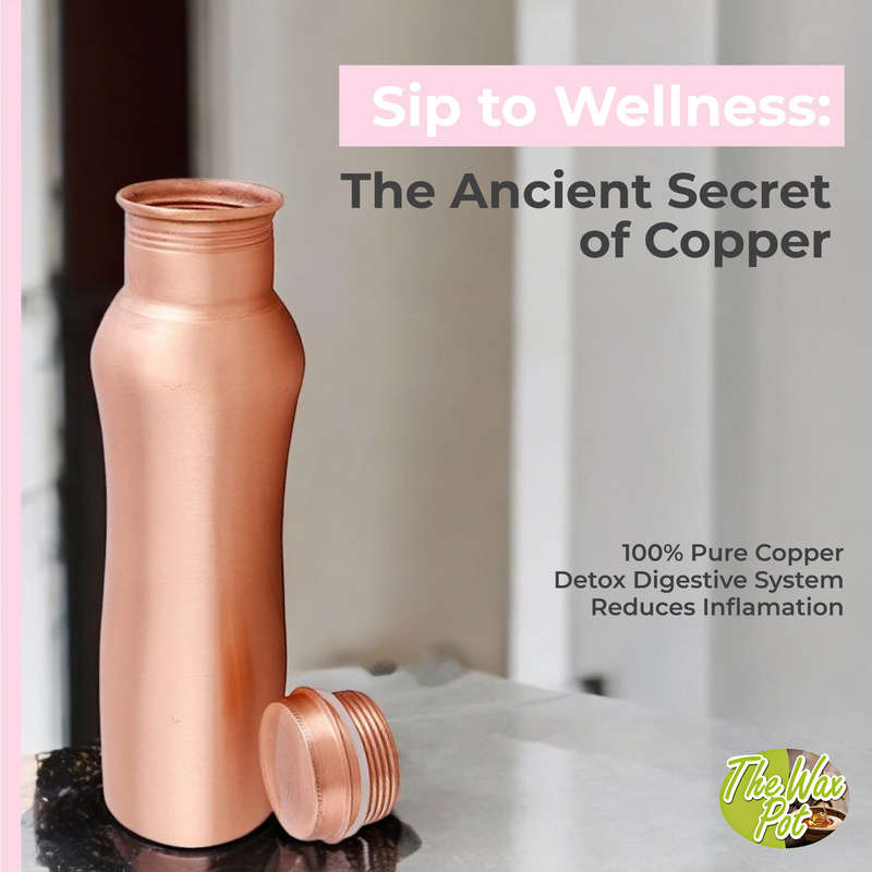 Pure Copper Water Bottle