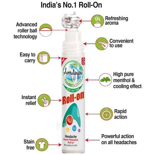 Amrutanjan Headache Roll-On