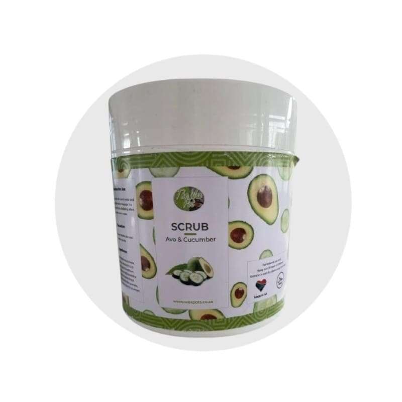 Avocado & Cucumber Scrub