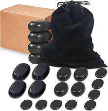 20 Piece Hot stones in a bag