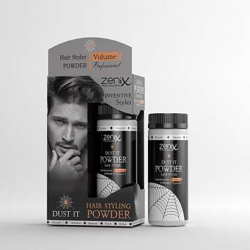 Zenix Mens Hair Style Powder Wax Inventive