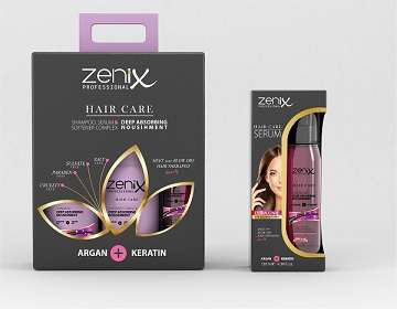 Zenix Hair Care Treatment Argan Keratin Hair Kit