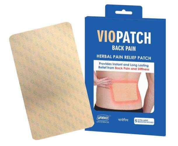 5 Pack Extra Large Patches Viopatch Herbal Back Shoulder Pain Relief Patch