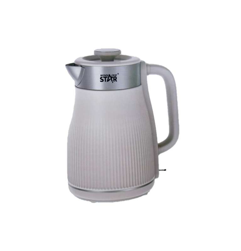 Winning Star 1.8L 1500w White Electric Kettle