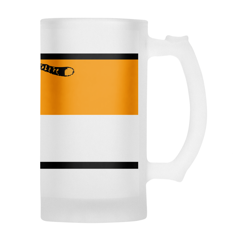 CHEETAHS Rugby Frosted Glass Beer Mug - JERSEY