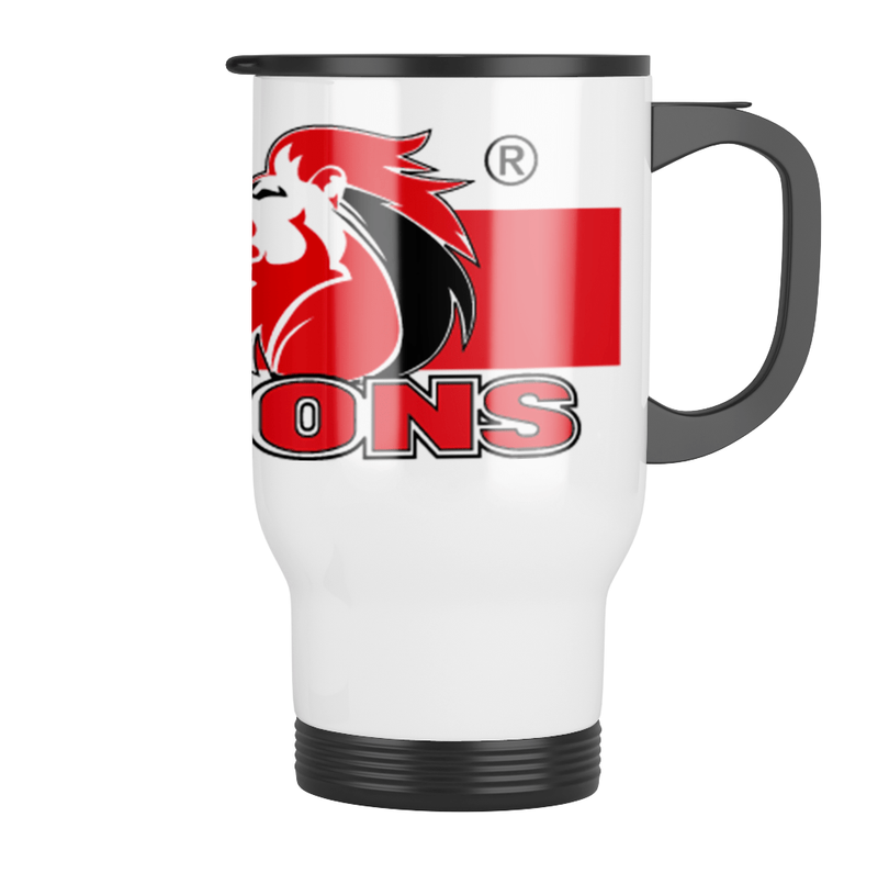 LIONS Rugby Travel Mug - Traditional
