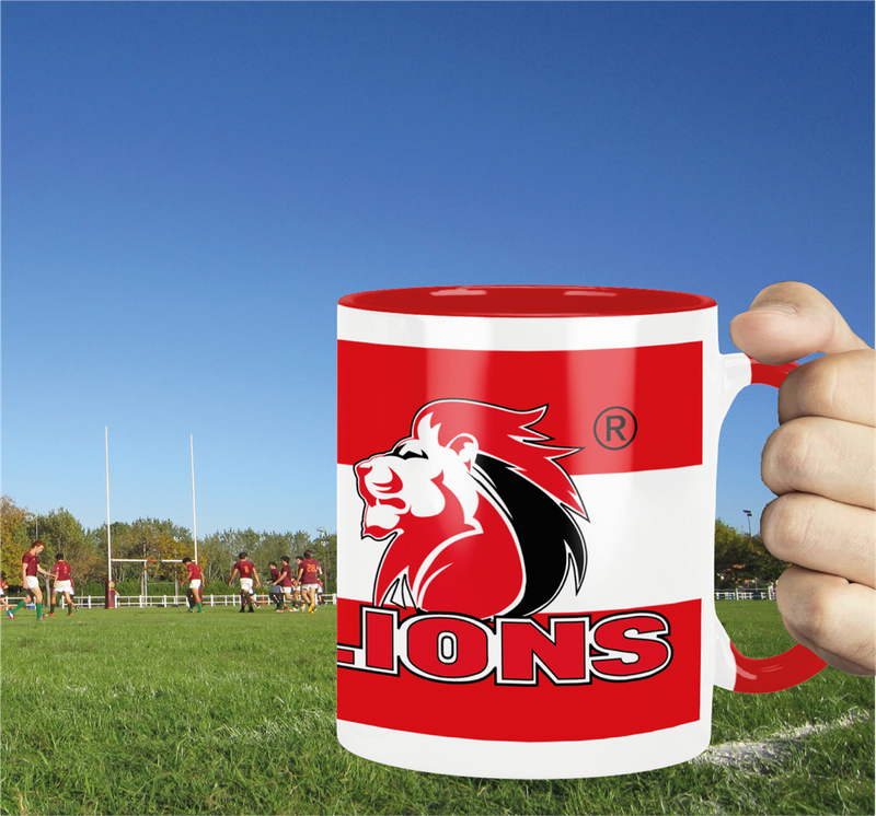 LIONS Rugby Coffee Mug - CLASSIC