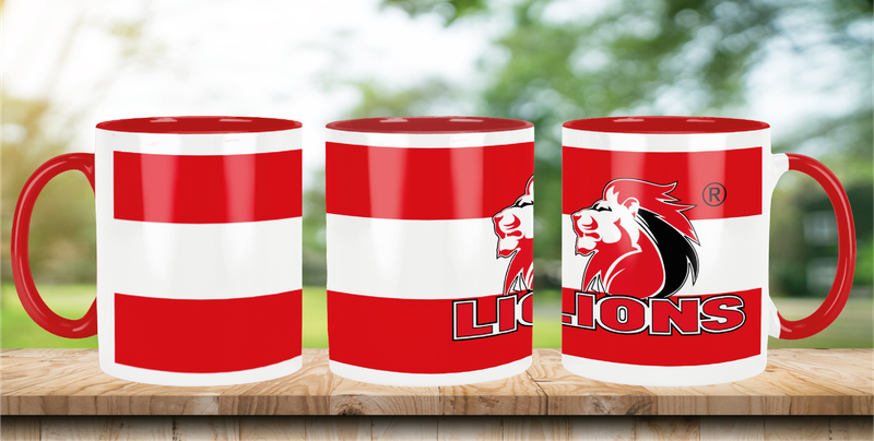 LIONS Rugby Coffee Mug - CLASSIC